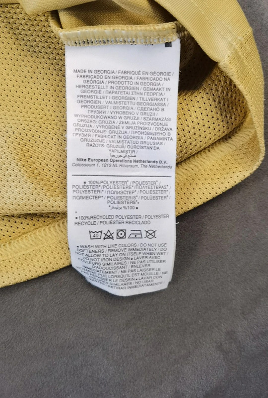 Nike Herren T-Shirt Dri-FIT Beige Gr. L | 884