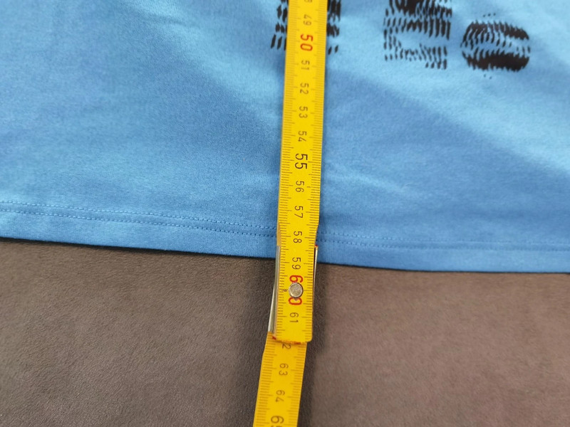 Nike Damen T-Shirt „Just Do It“ Dri-Fit Blau Größe M | 952