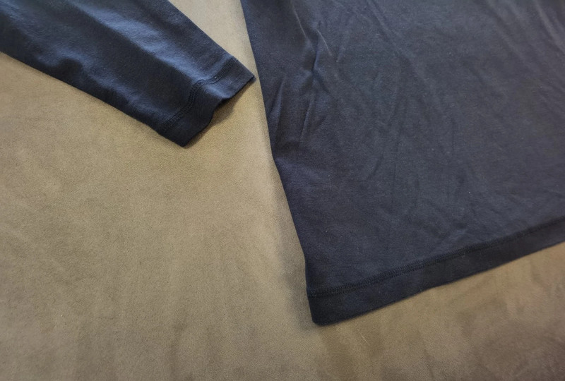 Nike Longsleeve / Langarmshirt Dunkelblau - Größe M - Vintage Look | 954