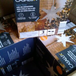 Casalux LED-3D-Ministerne im Großhandelspaket  8er-Pack im Großhandel.