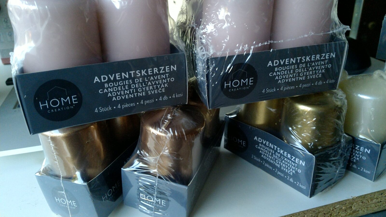 HOME CREATION Adventskerzen Sortiment – 36 Einheiten – Bild 6