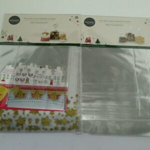 Home Creation Folien-Geschenktüten Weihnachten – 2er-Set