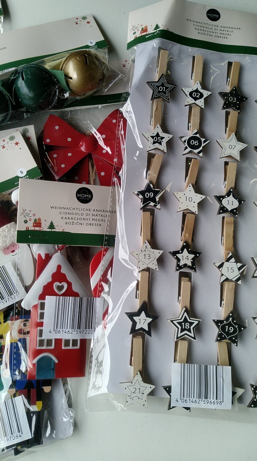 HOME Creation Weihnachtsdeko-Sortiment mit 24 Artikeln – Neu – Bild 4