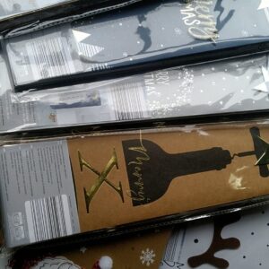 Weihnachtliche Geschenktaschen-Box – verschiedene Designs und Größen