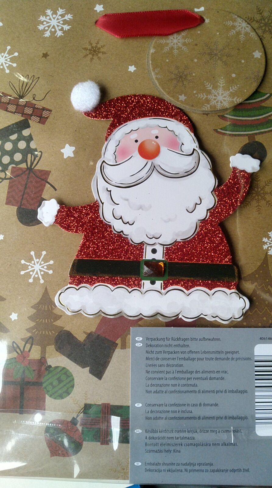 Weihnachtliche Geschenktaschen-Box – verschiedene Designs und Größen – Bild 3