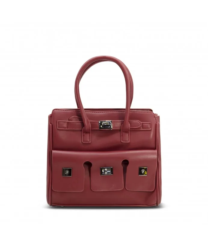 Schultertasche aus Kunstleder HSR6067
