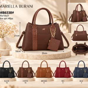 Mariella Burani MB6338 Damenhandtasche 35 × 10 × 21 cm